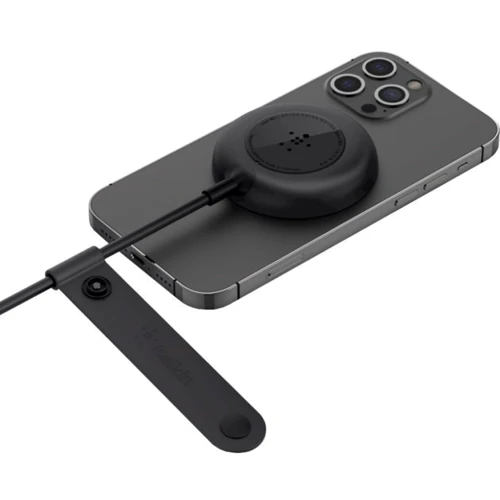 Зарядний пристрій Belkin Wireless Charger MagSafe Black (WIA005BTBK) для iPhone 16 I 15 I 14 I 13 I 12 series: Тип беспроводное