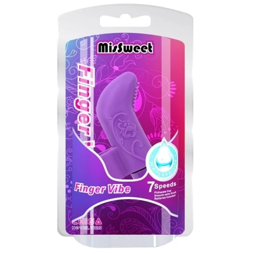 Вибромассажер на палец CHISA MisSweet Finger Vibe, Purple