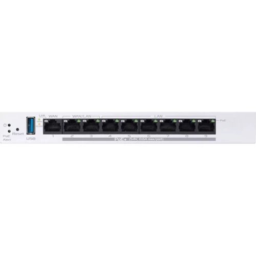 Маршрутизатор Wi-Fi ASUS ExpertWiFi EBG19P (90IG08C0-MO3B00): Интерфейс подключения (LAN-порт) 6 x 10/100/1000Mbps