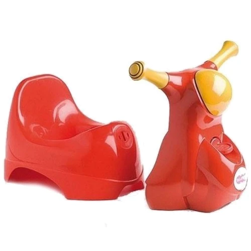 Детский горшок Ok Baby SCOOTER со звуковой фарой, красный (38229900/08): Тип Горшок