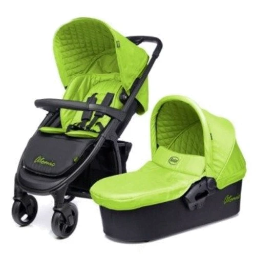 Універсальна коляска (2-в-1) 4Baby Atomic Duo Green (зелений) + сумка: Тип коляски універсальна коляска (2-в-1)