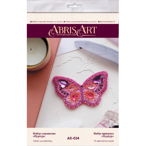 Abrisart AD-034 Набор для вышивки бисером украшения Пурпур: Производитель Abrisart