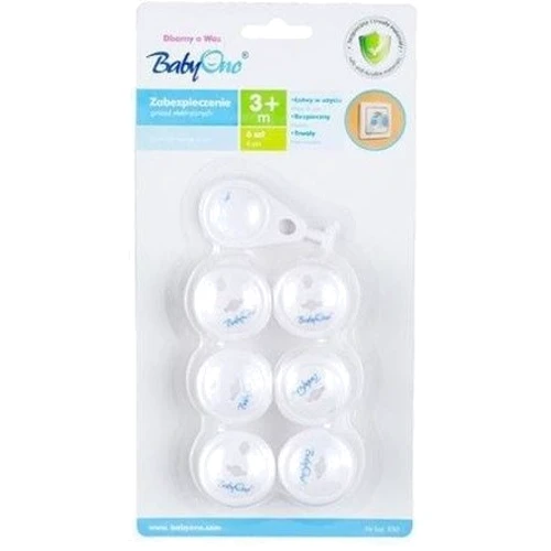 Безпека: BabyOno Заглушки для розеток 6 шт. (950)
