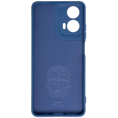 Чехол для телефонов ArmorStandart ICON Case Camera cover Dark Blue for Motorola Moto G24 (ARM74301): Материал силикон