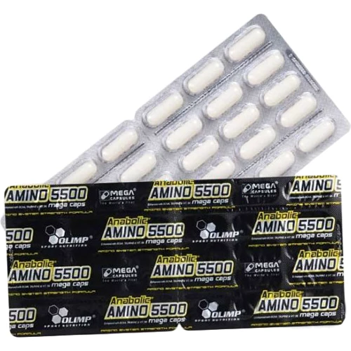 Амінокислота для спорту Olimp Anabolic Amino 5500 30 caps