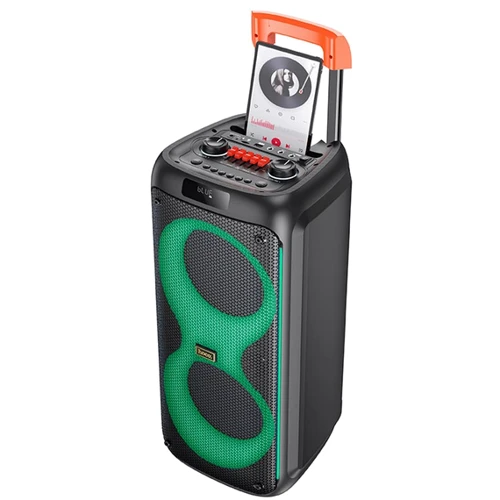 Акустика Hoco HA7 + 2 Microphone Black: Тип настольная
