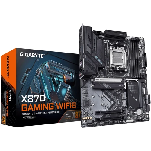 Gigabyte X870 GAMING WIFI6: Оперативная память 4xDDR5 8000 МГц, до 256 ГБ