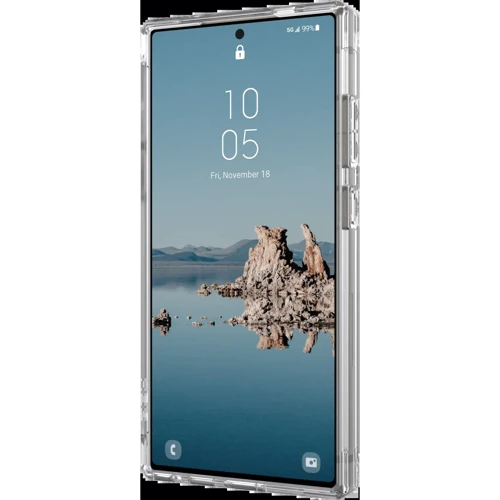 Чехол для телефонов Urban Armor Gear UAG Plyo Pro Ice/Silver (214431114333) for Samsung S928 Galaxy S24 Ultra: Цвет серый