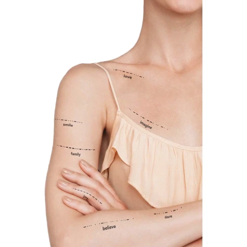 Временные тату TATTon.me Morse Code Mix (TMMorseCode)