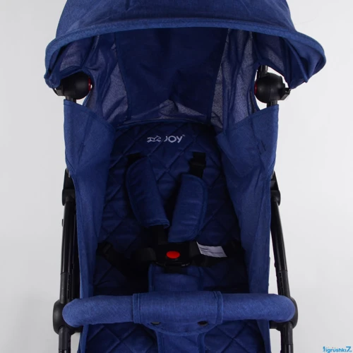 Коляска прогулочная W 2166 JOY ДЖИНС синий: Возможность установки люльки нет