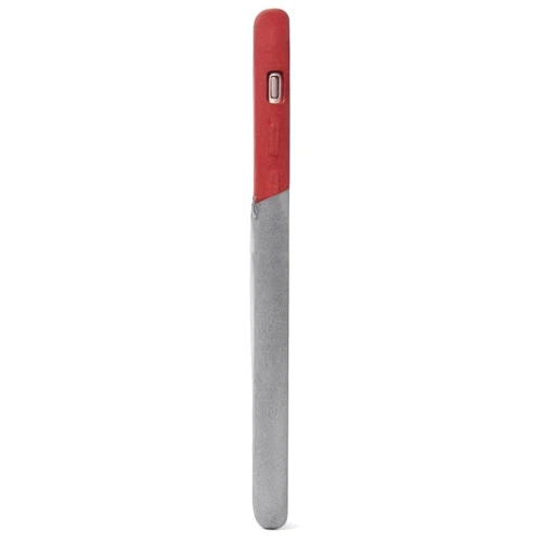 Чехол для iPhone Decoded Leather Red/Grey (DA6IPO7SO1RDGY) for iPhone SE 2020/iPhone 8/iPhone 7: Материалы кожа