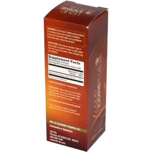 Life Flo Health Liquid Iodine Plus Йод 59 мл: Тип Йод