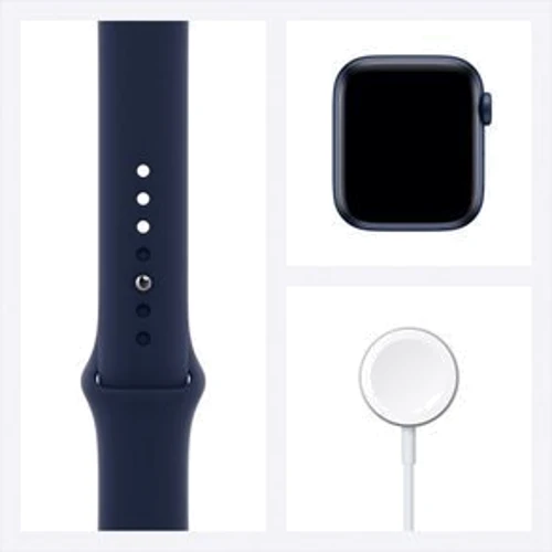 Apple Watch Series 6 GPS + Cellular 44mm Blue Aluminum Case Deep Navy Sport (M07J3) Approved: Производитель Apple