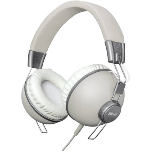 Навушники Trust Noma Headphones Retro Ivory