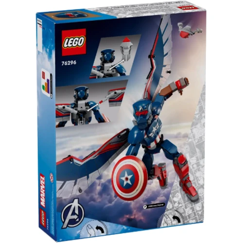 Конструктор LEGO Marvel Фігурка Капітана Америки 359 деталей (76296)