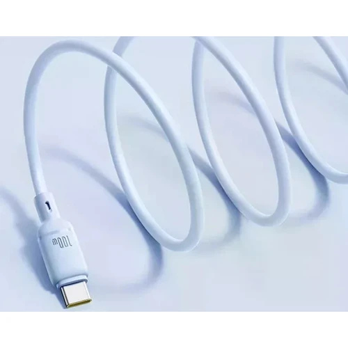 Кабель Baseus Cable USB-C to USB-C Silky Series 100W 1m Blue (P10377704313-00) фото 4