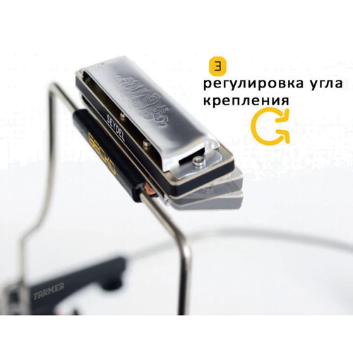 Держатель для губной гармоники SEYDEL The GECKO Harmonica Holder
