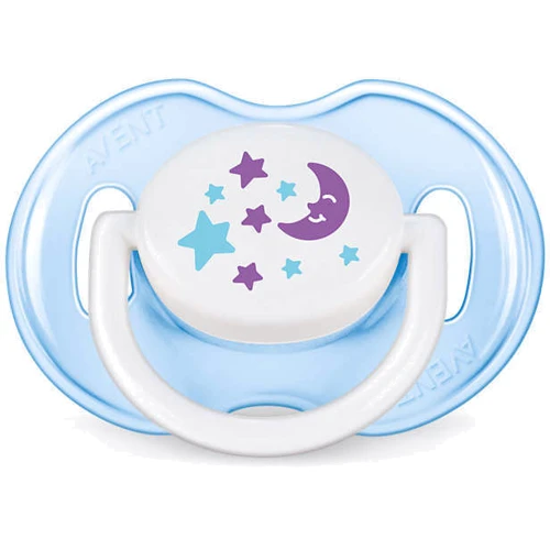 Пустушка силіконова Philips AVENT Classic 0-6 міс 2 шт (SCF196 / 18): Матеріал силікон