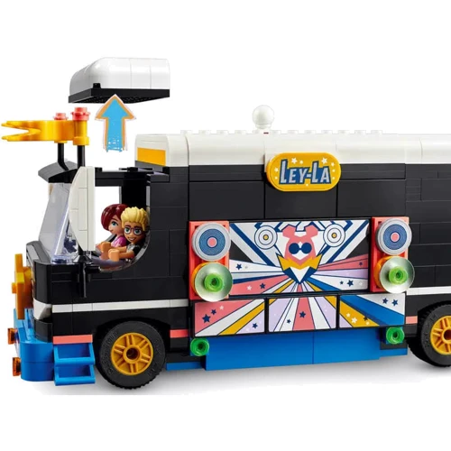 Конструктор LEGO Friends Автобус для музыкального тура (42619): Количество деталей, шт. 845