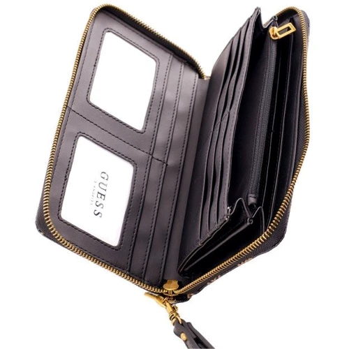 Жіночий гаманець Guess темно-коричневий (SWPB8378630-MCM): Тип Кошельки