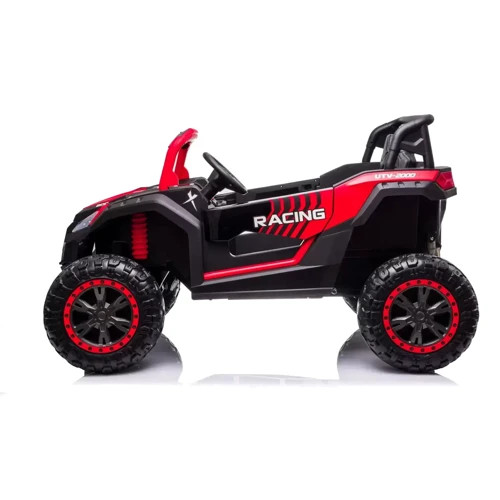Электромобиль Kidsauto Двухместный багги Racing (24V) красный: Материал корпуса пластик