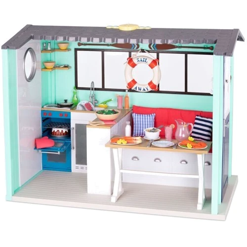 Игровой набор Our Generation Пляжный дом с аксессуарами (BD37980Z)