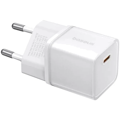 Зарядное устройство Baseus Wall Charger USB-C GaN 5S 30W White (P10162504213-00): Сила тока 2.4А и более