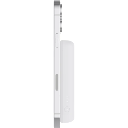 Зовнішній акумулятор Belkin Power Bank 5000mAh MagSafe 7.5W White (BPD004BTWT)