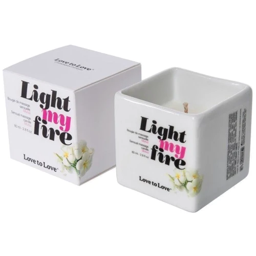 Массажная свеча Love To Love LIGHT MY FIRE Monoi (80 мл)