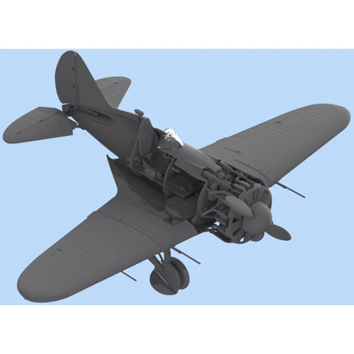 Советский истребитель Поликарпов I-16 type 28, WWII Soviet Fighter (ICM32002) фото 4