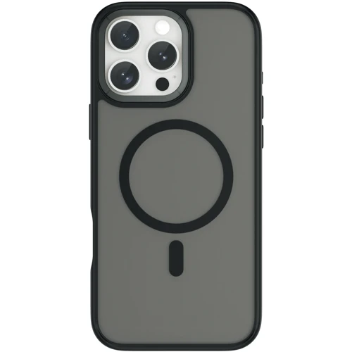 Чехол для iPhone WIWU Magnetic Armor Pro Series Black (FGG-012) for iPhone 16 Pro Max: Материалы поликарбонат и полиуретан