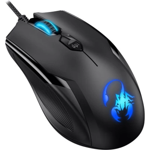 Мишка Genius Ammox X1-600 USB Black (31040006400): інтерфейс підключення проводная USB