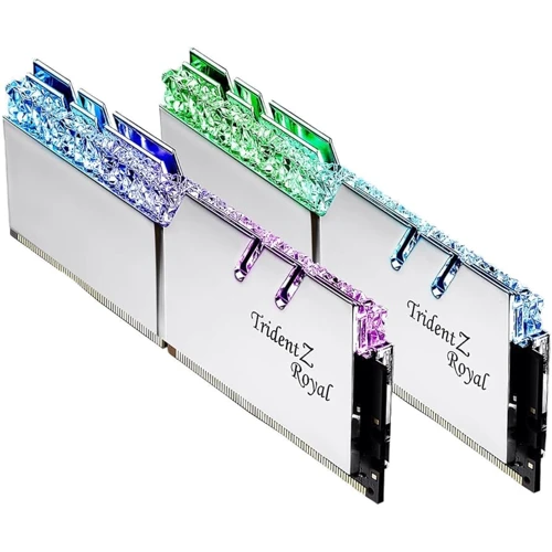 

G.Skill 32 Gb (2x16GB) DDR4 3600 MHz Trident Z Royal (F4-3600C19D-32GTRS)