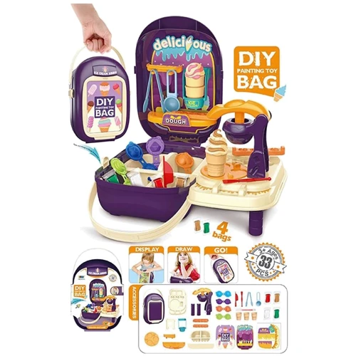 Набор для творчества Bambi пластилин,аксессуары в чемодане (8773): Производитель Bambi