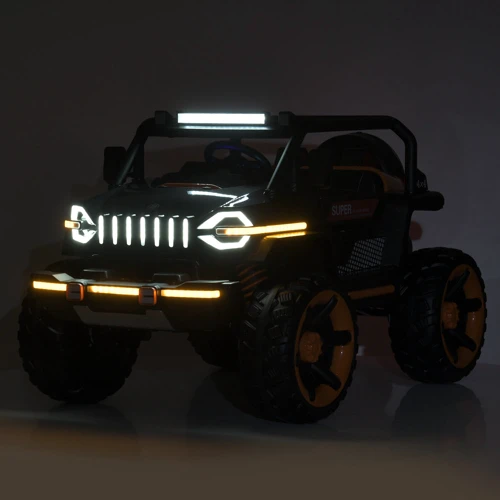 Дитячий електромобіль Bambi Racer Позашляховик Карбон (M 5824EBLRS-19(24V))