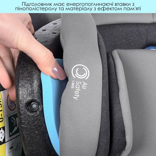 Автокресло El Camino ME 1081-1 i-TRUST PLUS Light Gray фото 8