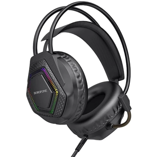 Наушники Borofone BO105 Thunder Black: Тип конструкции полноразмерные