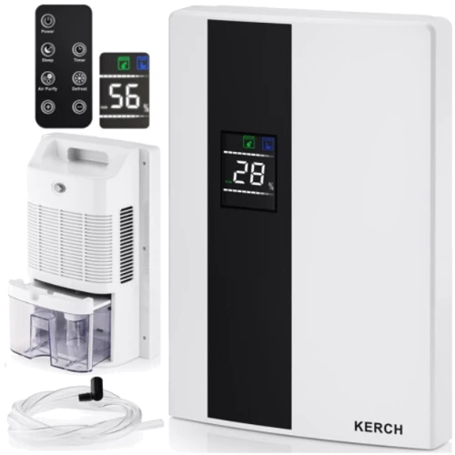 Осушувач повітря Kerch Clear Air 90W White: Тип Мобильный