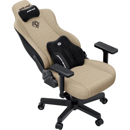 Кресло игровое Anda Seat Kaiser 3E XL Dark Beige Fabric (AD23YC-XL-09-H-CF-H01)