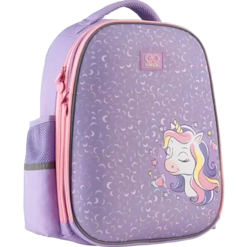 Рюкзак GoPack Education полукаркасный GO23-165M-3 Cute unicorn: Возрастная группа от 6 до 10 лет