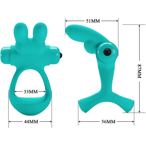 Ерекційне віброкільце LYBAILE Pretty Love - PASSIONATE DANTE (BI-210320-1)