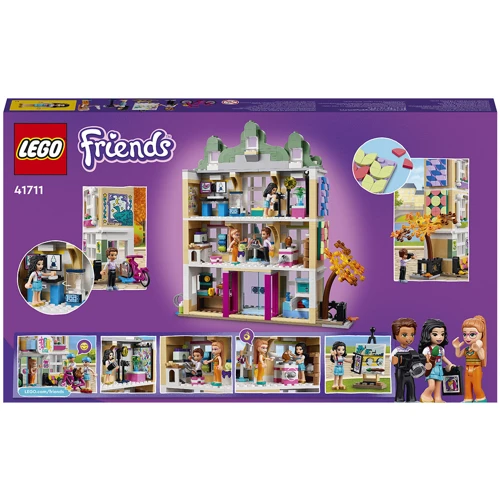 Конструктор LEGO Friends Художня школа Емми (41711): Серія Friends
