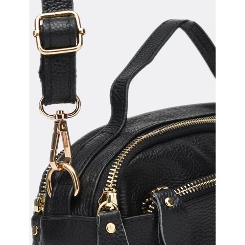 Женская сумка через плечо Keizer черная (K11189-black): Тип Сумки