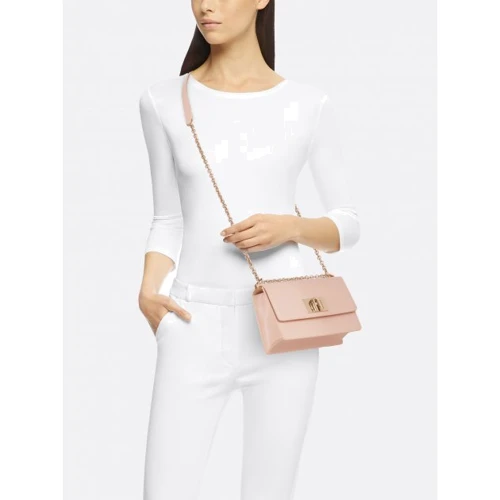 ДУБЛЬ Женская сумка кросс боди Furla 1927 Mini Crossbody 20 Bafkaco cветло-розовая (BAFKACOARE0001BR00): Фактура Матовая, Зернистая