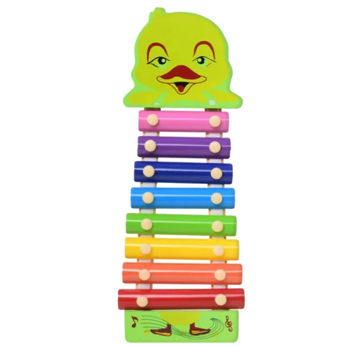 Дитяча іграшка TREETOYS Ксилофон MD0712 дерев'яний (Качечка)