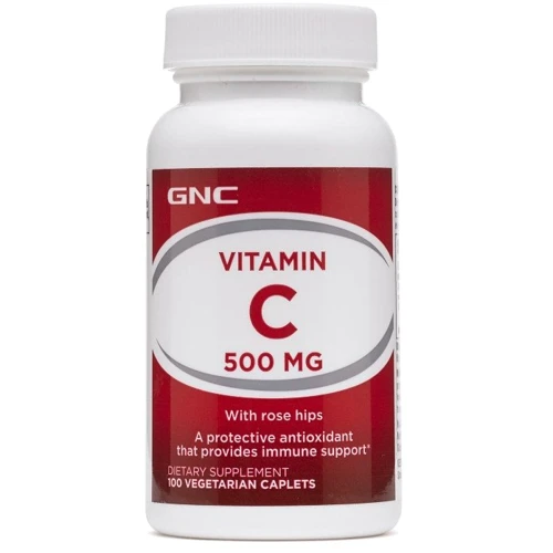 GNC Vitamin C 500 Rose Hips Вітамін С 100 таблеток