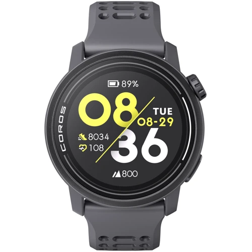 Смарт-часы Coros Pace 3 Sport Watch Black with Silicone Band