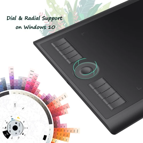 Графічний планшет GAOMON M10K PRO: Multitouch Есть