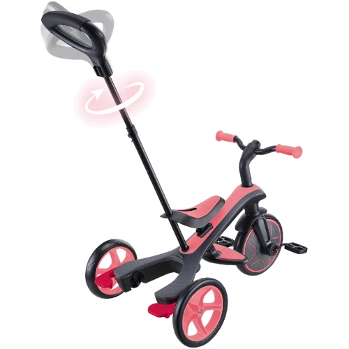 Велосипед дитячий Globber Explorer Trike 4в1 Deluxe Play рожевий (634-110) фото 7