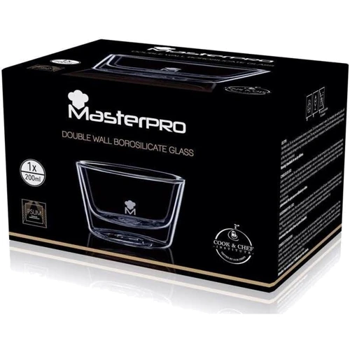 Салатник с двойными стенками MasterPro Mixology 200 мл (BGMP-20101)